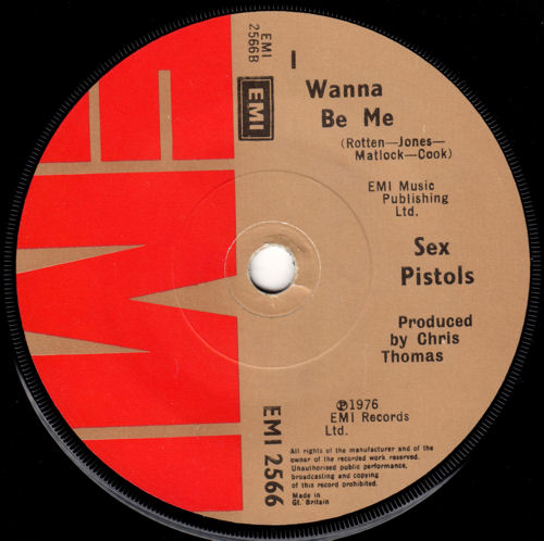 Anarchy In The UK / I Wanna Be Me (EMI 2566)